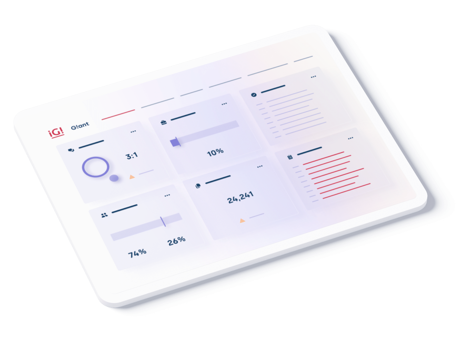 Intelligence Group Solutions Dashboard